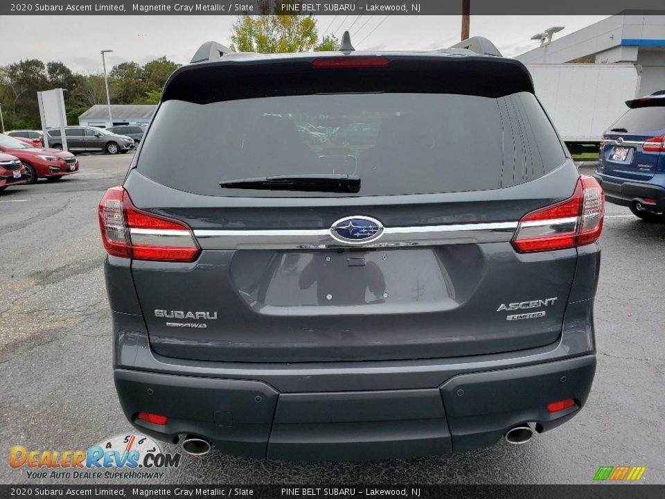 2020 Subaru Ascent Limited Magnetite Gray Metallic / Slate Photo #5