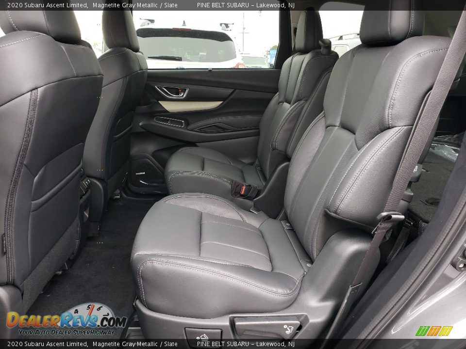 2020 Subaru Ascent Limited Magnetite Gray Metallic / Slate Photo #6