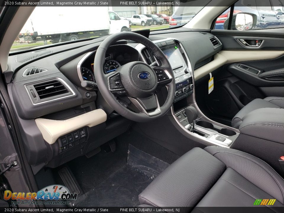 Slate Interior - 2020 Subaru Ascent Limited Photo #7