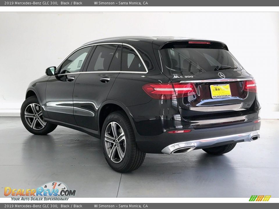 2019 Mercedes-Benz GLC 300 Black / Black Photo #2