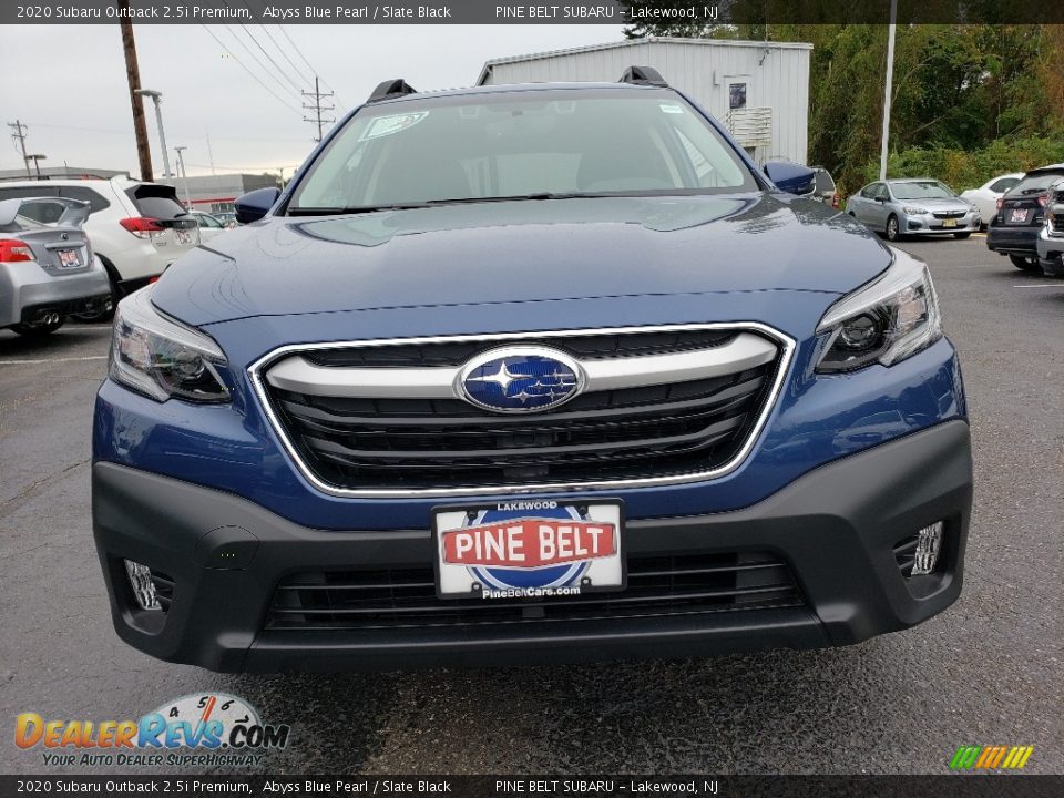 2020 Subaru Outback 2.5i Premium Abyss Blue Pearl / Slate Black Photo #2