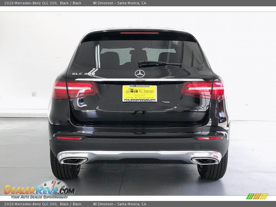 2019 Mercedes-Benz GLC 300 Black / Black Photo #3