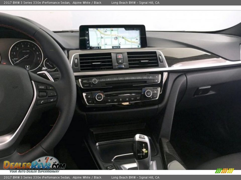 2017 BMW 3 Series 330e iPerfomance Sedan Alpine White / Black Photo #5