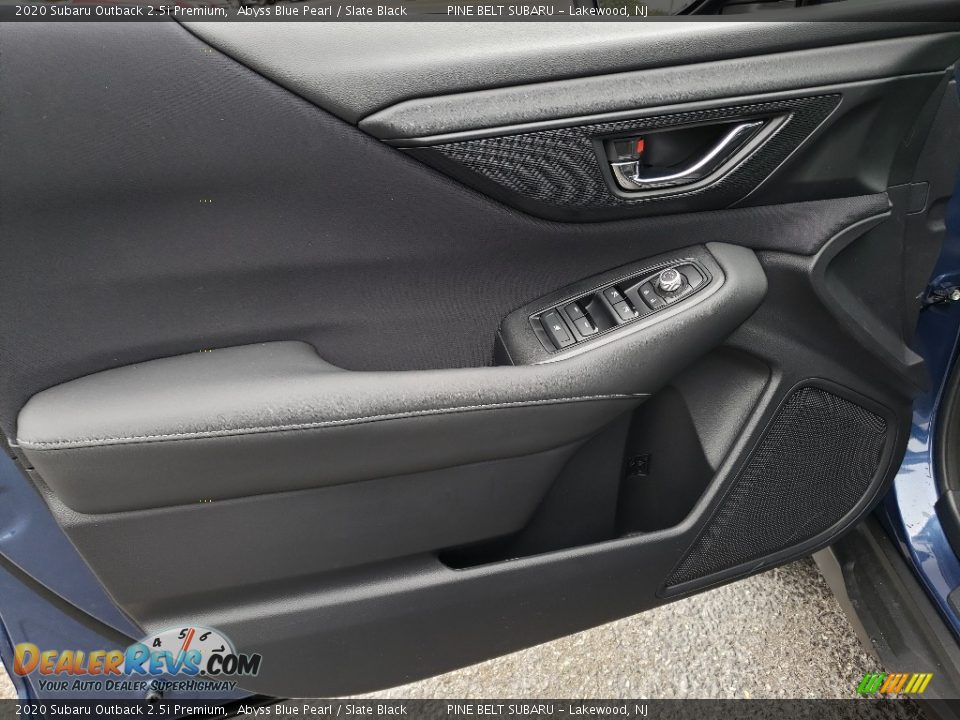 2020 Subaru Outback 2.5i Premium Abyss Blue Pearl / Slate Black Photo #8