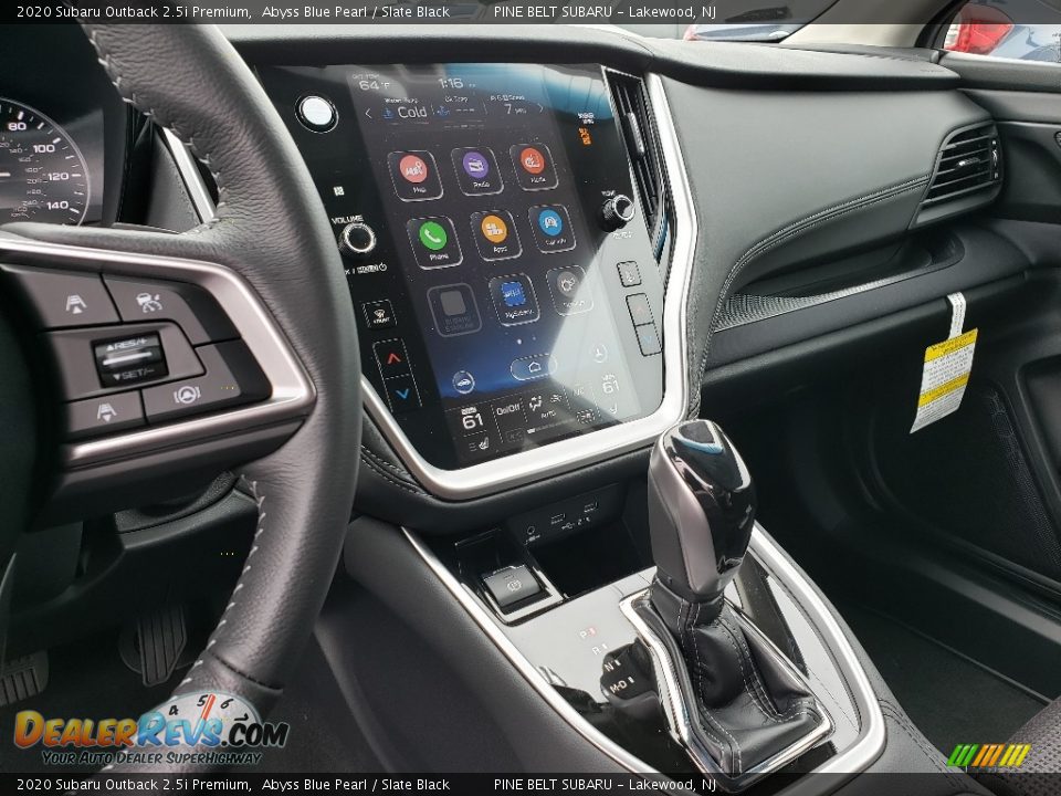2020 Subaru Outback 2.5i Premium Abyss Blue Pearl / Slate Black Photo #10