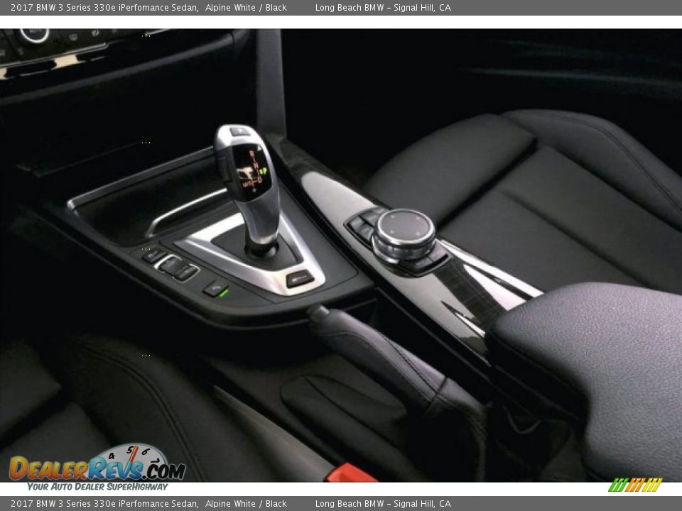 2017 BMW 3 Series 330e iPerfomance Sedan Alpine White / Black Photo #18