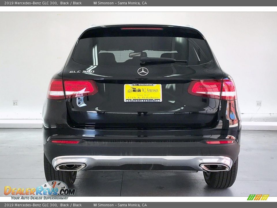 2019 Mercedes-Benz GLC 300 Black / Black Photo #3