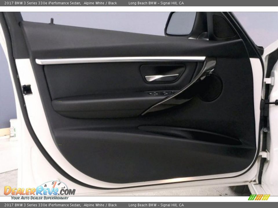 2017 BMW 3 Series 330e iPerfomance Sedan Alpine White / Black Photo #21