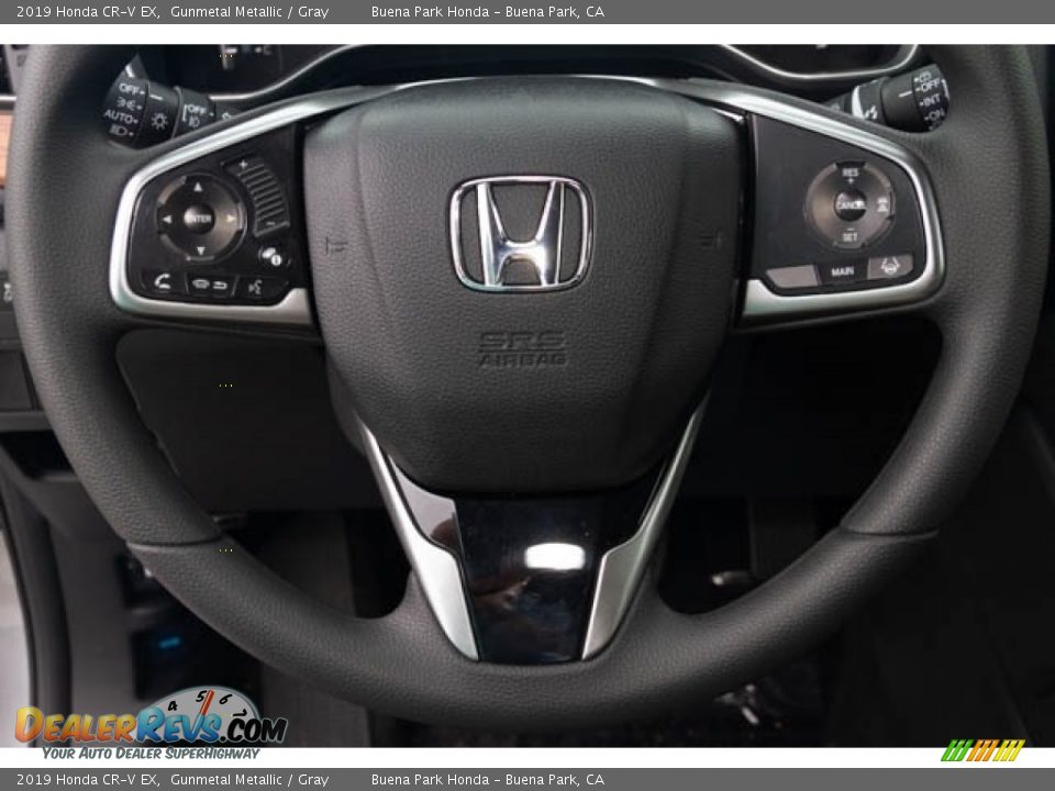 2019 Honda CR-V EX Gunmetal Metallic / Gray Photo #18