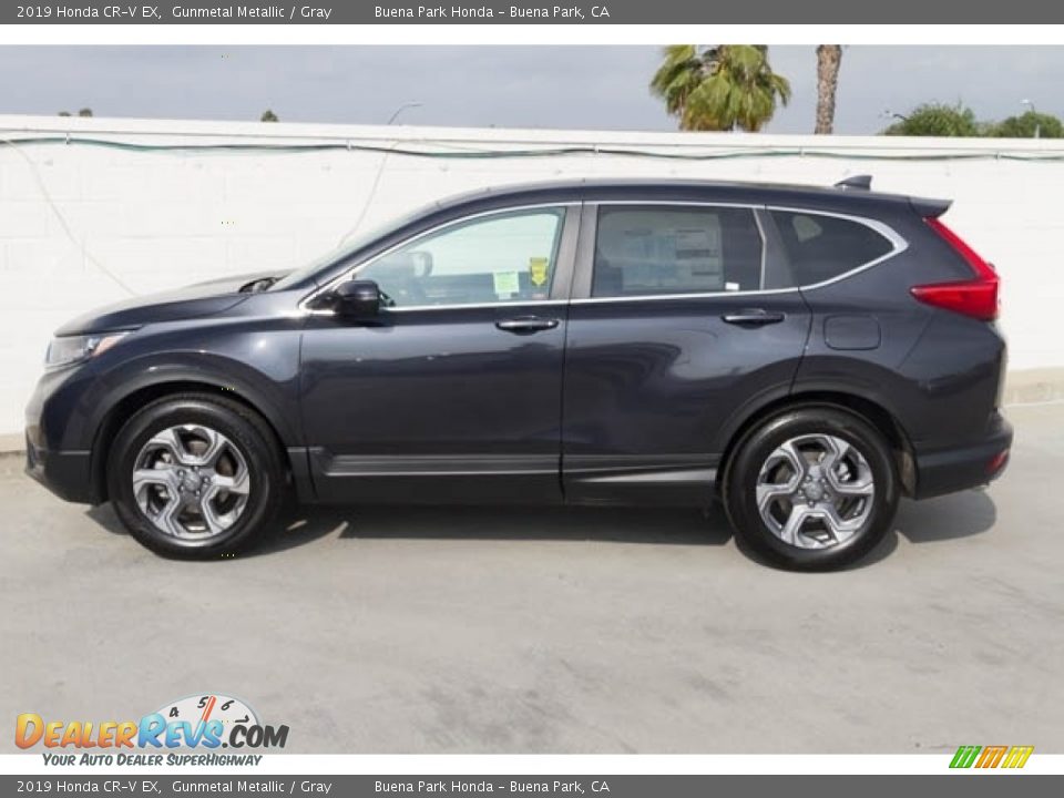 2019 Honda CR-V EX Gunmetal Metallic / Gray Photo #5