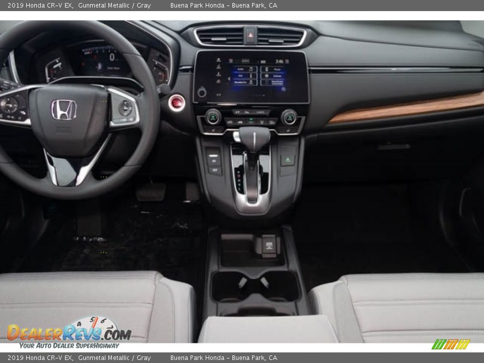 2019 Honda CR-V EX Gunmetal Metallic / Gray Photo #16