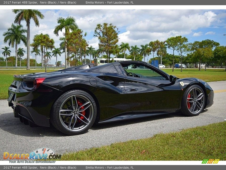 Nero (Black) 2017 Ferrari 488 Spider  Photo #3