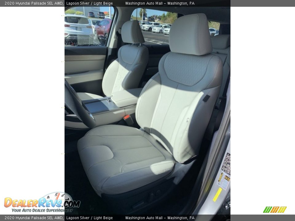Front Seat of 2020 Hyundai Palisade SEL AWD Photo #15