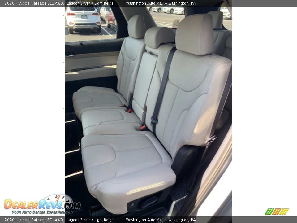 Rear Seat of 2020 Hyundai Palisade SEL AWD Photo #19