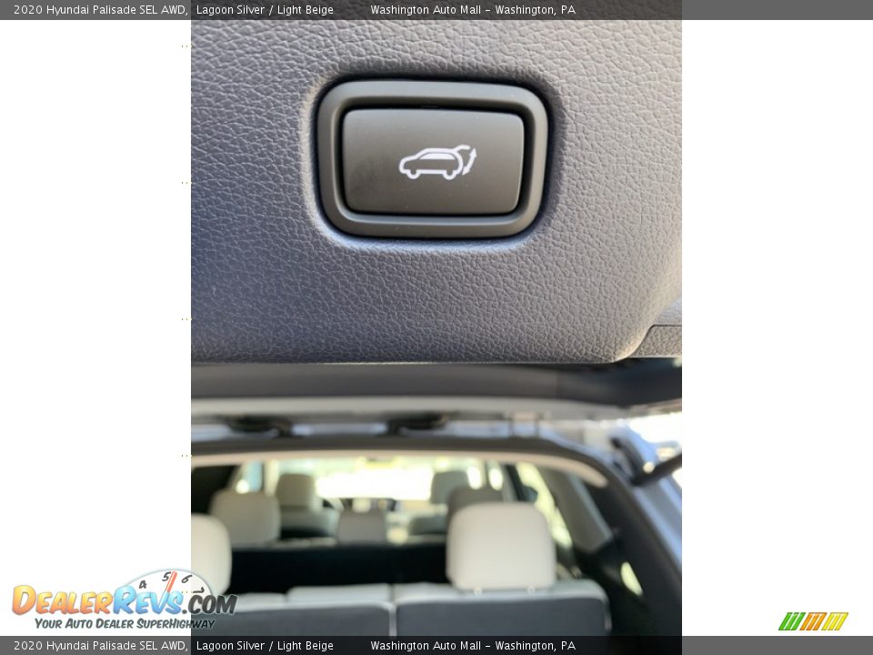 2020 Hyundai Palisade SEL AWD Lagoon Silver / Light Beige Photo #25