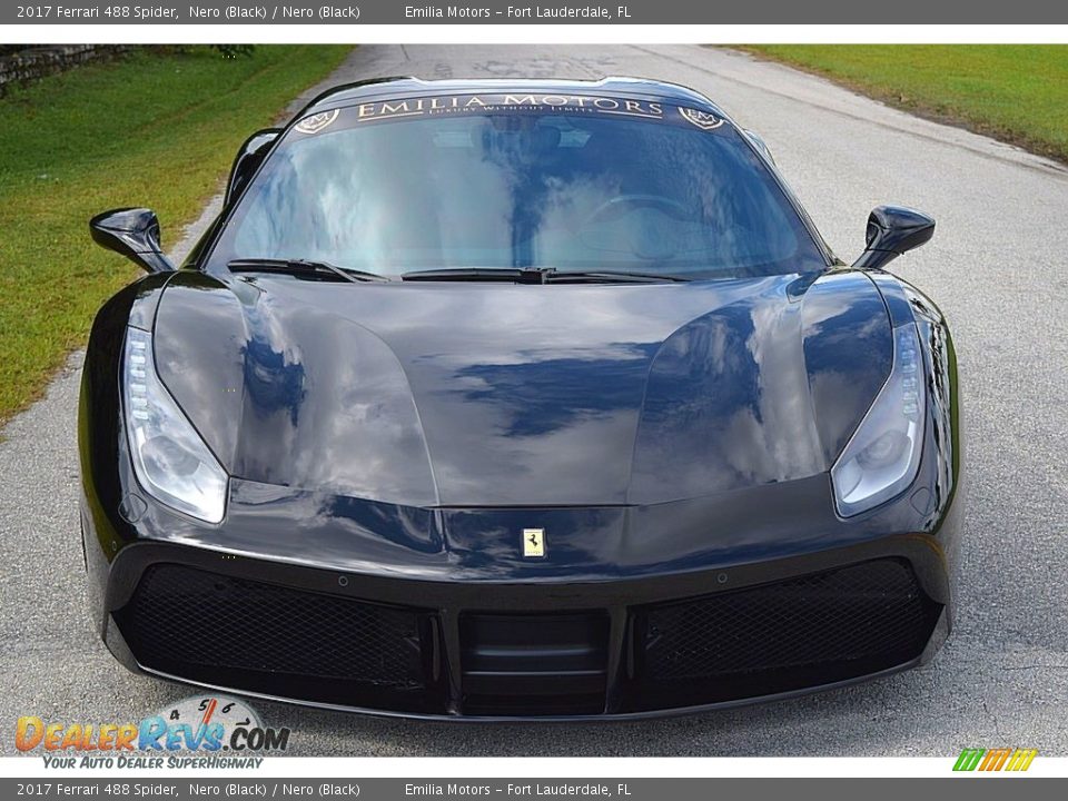 Nero (Black) 2017 Ferrari 488 Spider  Photo #29