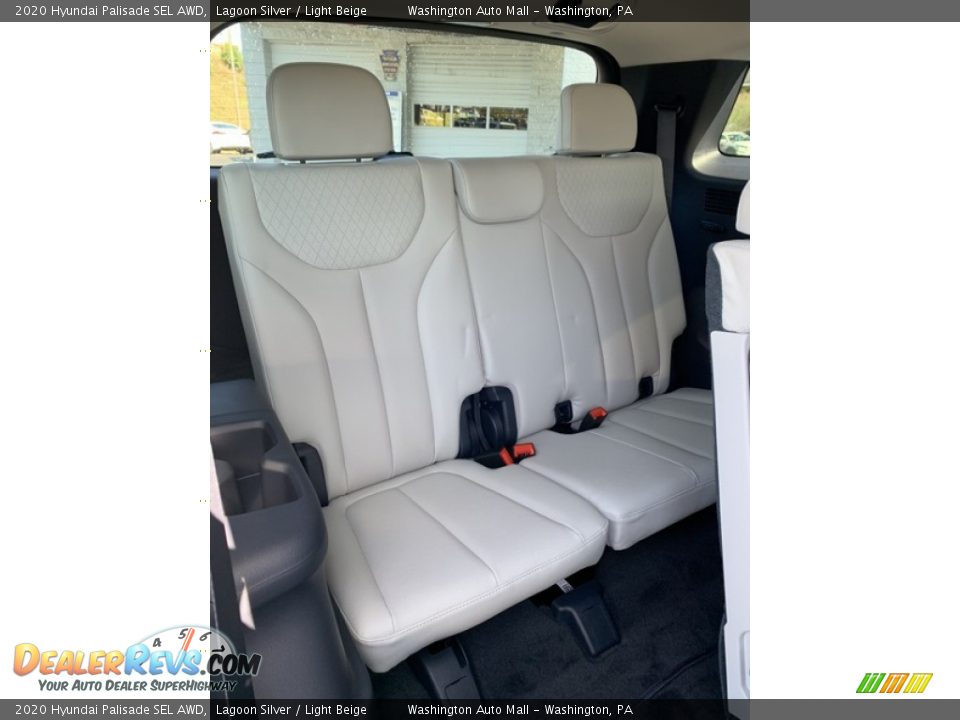 Rear Seat of 2020 Hyundai Palisade SEL AWD Photo #30