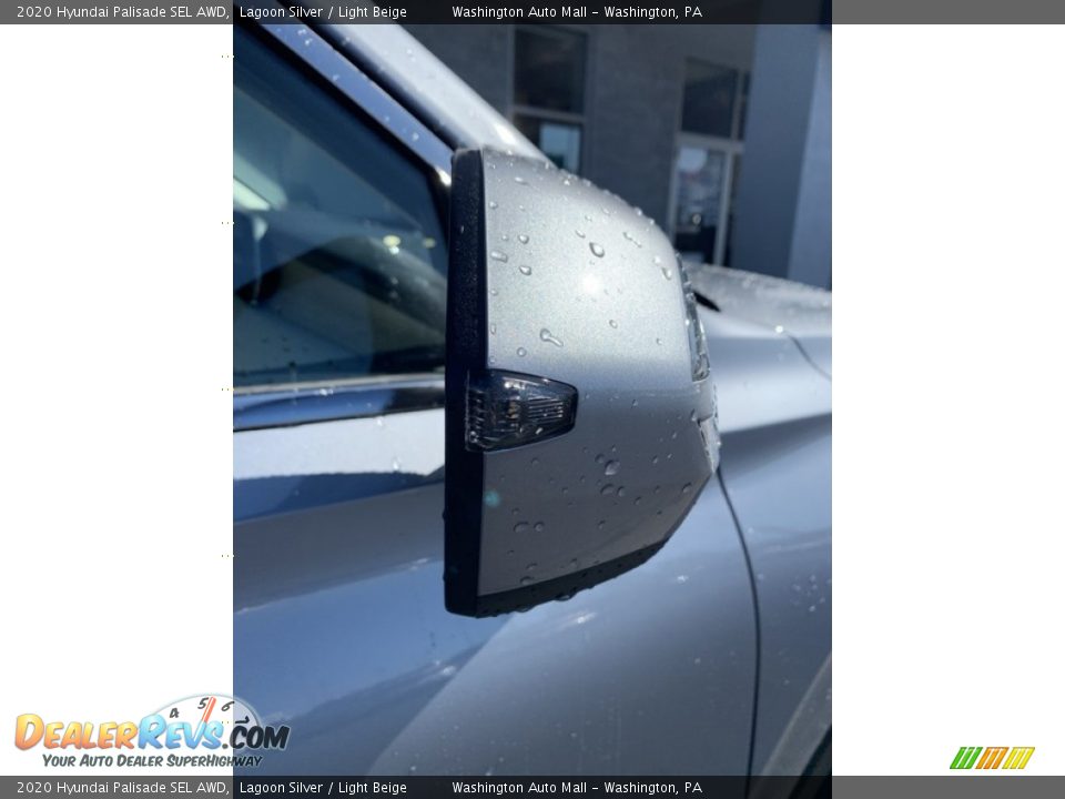 2020 Hyundai Palisade SEL AWD Lagoon Silver / Light Beige Photo #35