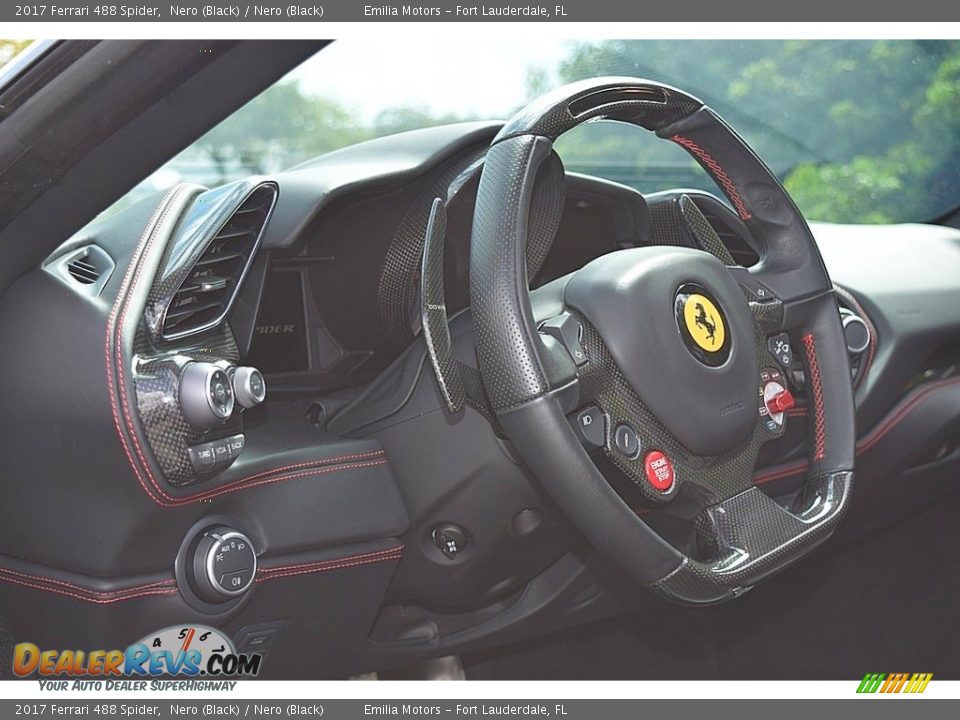 2017 Ferrari 488 Spider  Steering Wheel Photo #55