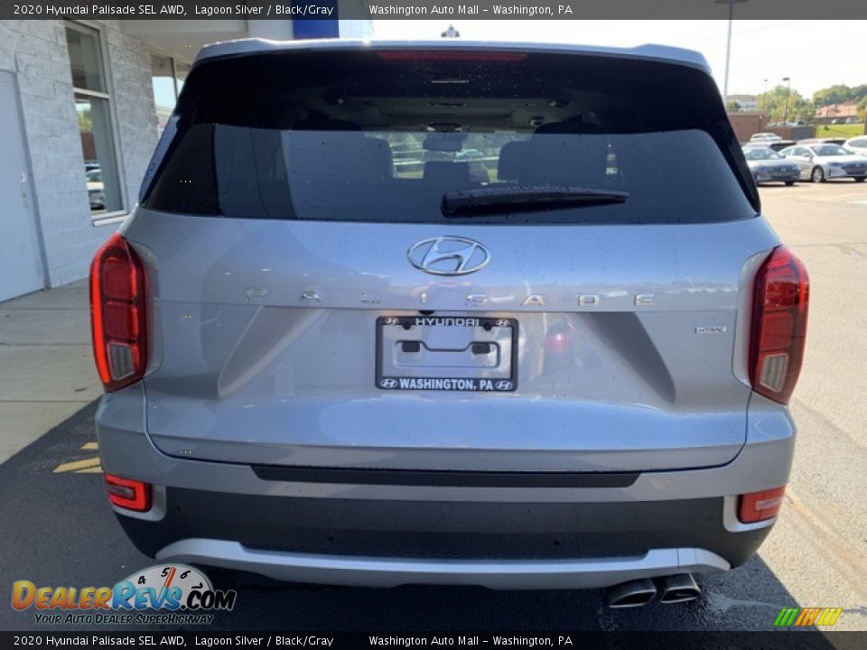 2020 Hyundai Palisade SEL AWD Lagoon Silver / Black/Gray Photo #5