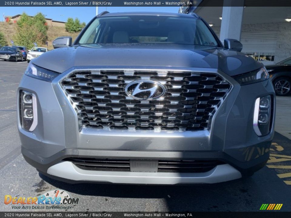 2020 Hyundai Palisade SEL AWD Lagoon Silver / Black/Gray Photo #8