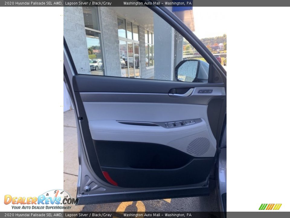 2020 Hyundai Palisade SEL AWD Lagoon Silver / Black/Gray Photo #11