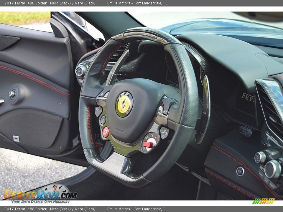 2017 Ferrari 488 Spider  Steering Wheel Photo #68