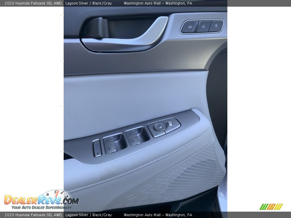 2020 Hyundai Palisade SEL AWD Lagoon Silver / Black/Gray Photo #12