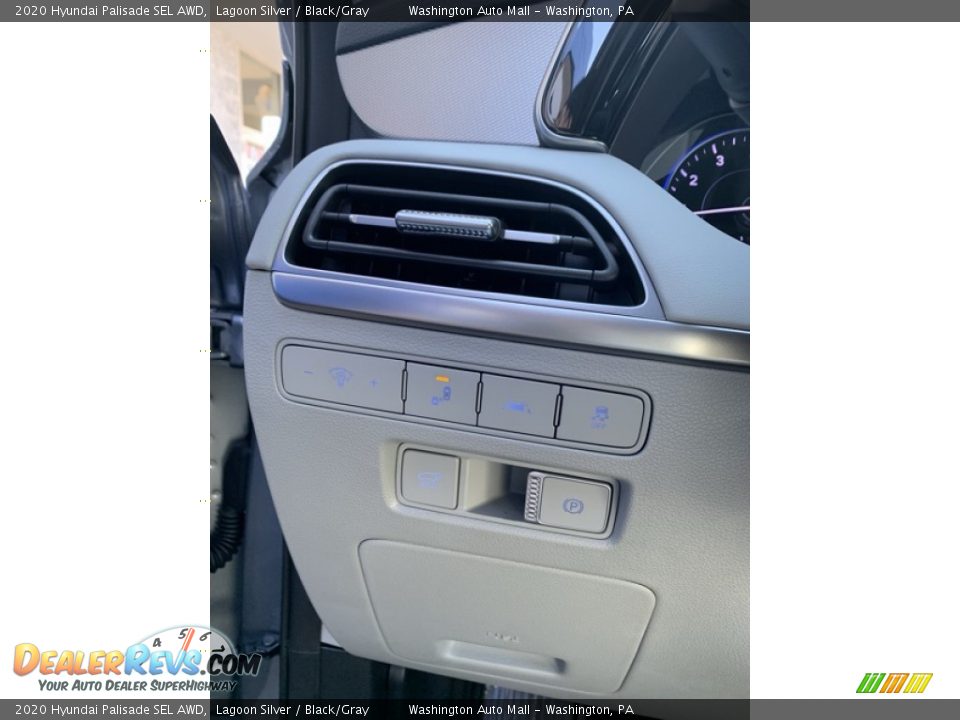 2020 Hyundai Palisade SEL AWD Lagoon Silver / Black/Gray Photo #13