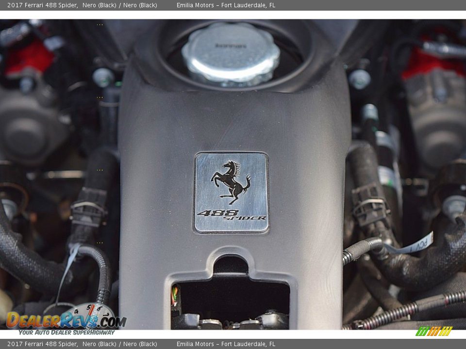 2017 Ferrari 488 Spider  3.9 Liter Turbocharged DOHC 32-Valve V8 Engine Photo #72
