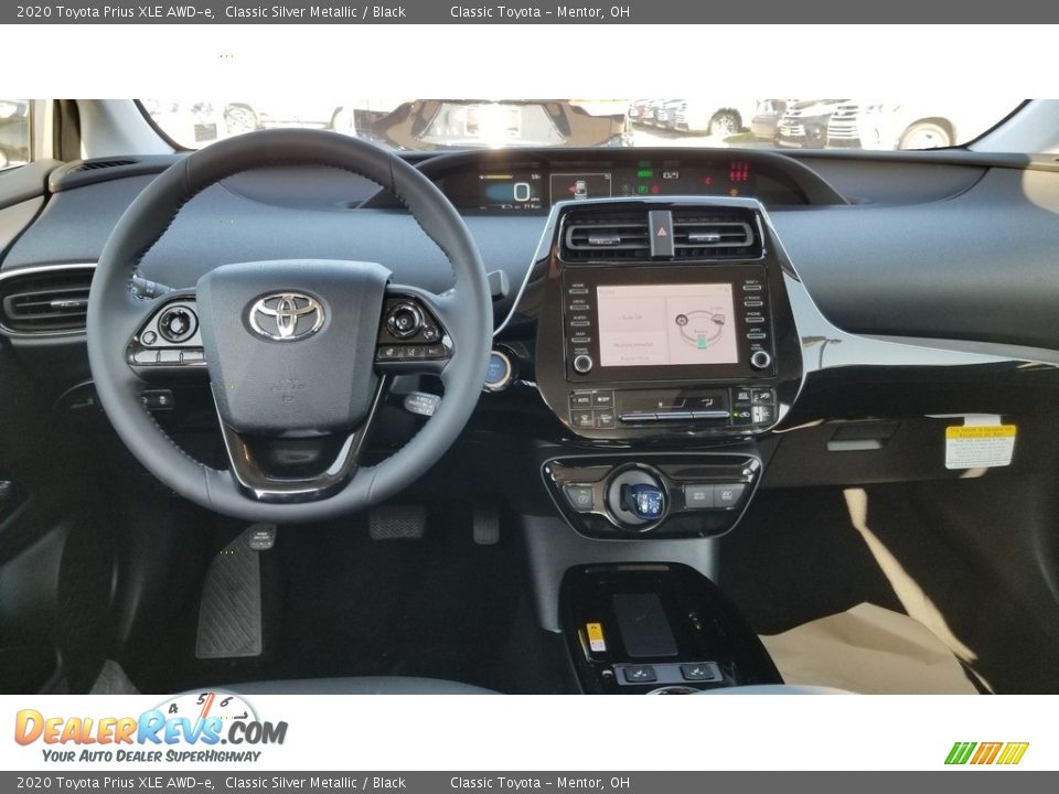 2020 Toyota Prius XLE AWD-e Classic Silver Metallic / Black Photo #4