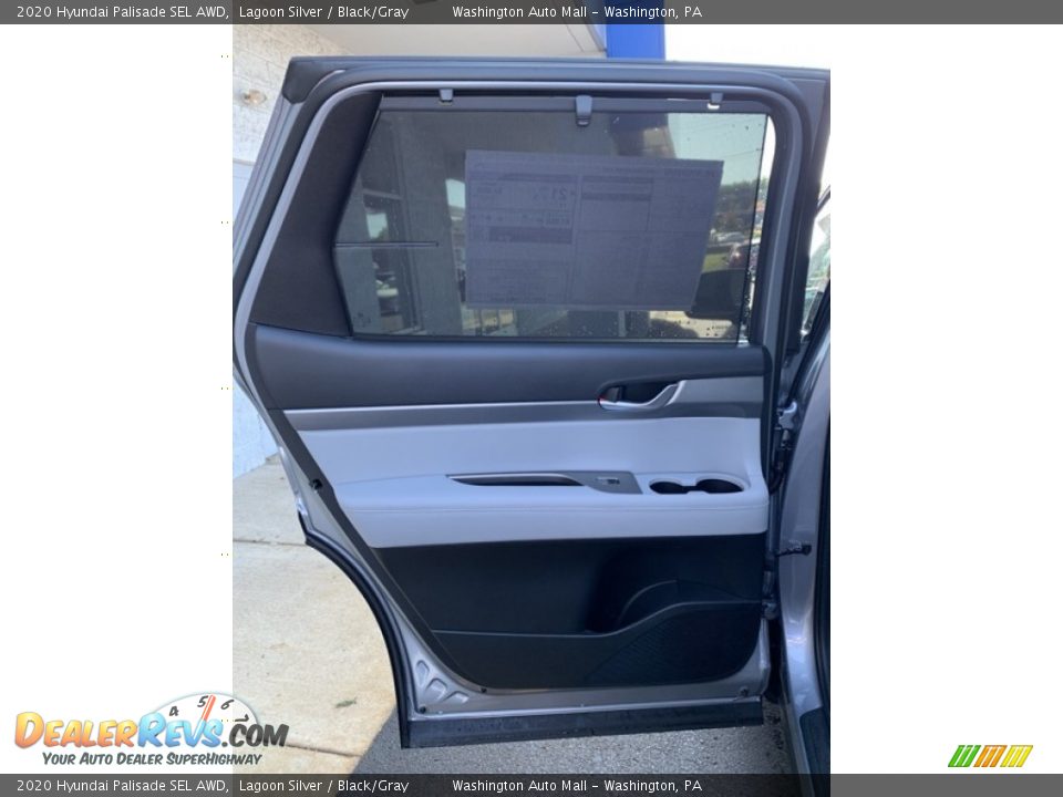 2020 Hyundai Palisade SEL AWD Lagoon Silver / Black/Gray Photo #17