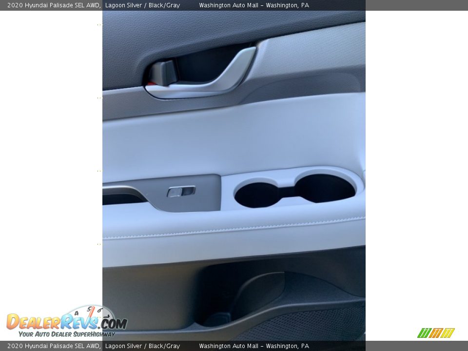 2020 Hyundai Palisade SEL AWD Lagoon Silver / Black/Gray Photo #18