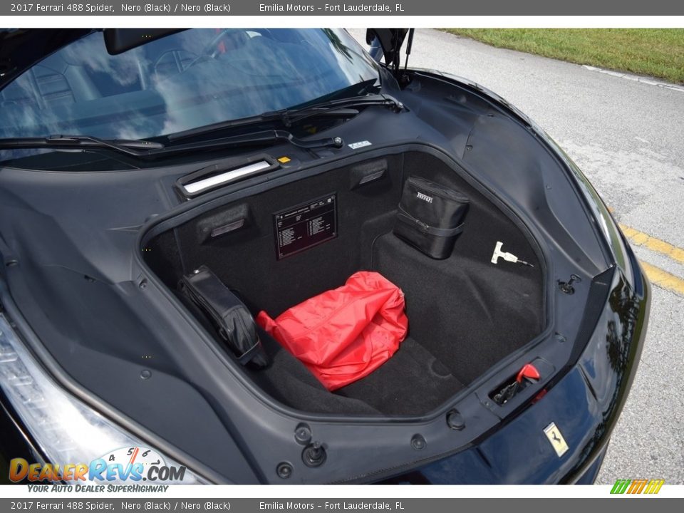 2017 Ferrari 488 Spider  Trunk Photo #77