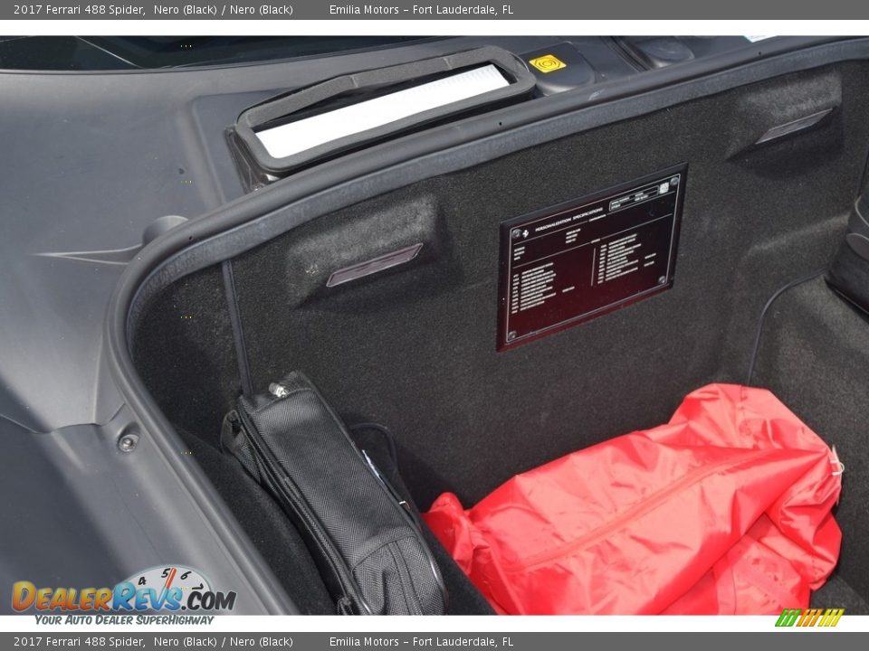 2017 Ferrari 488 Spider  Trunk Photo #78