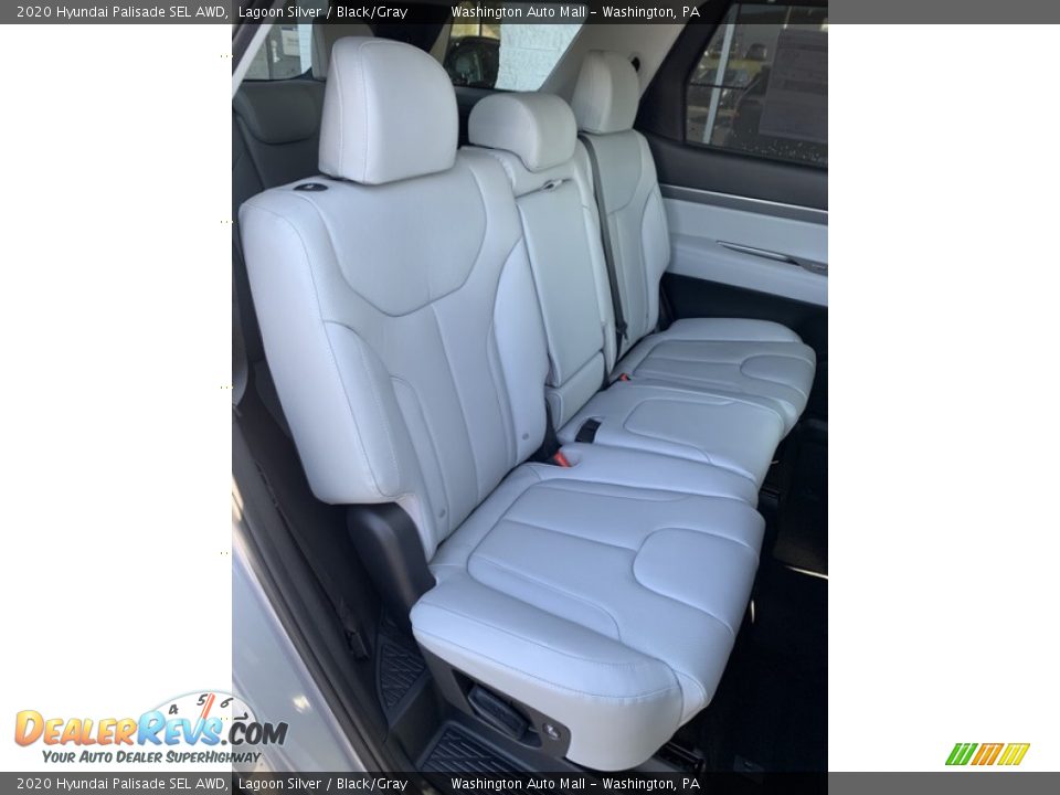 2020 Hyundai Palisade SEL AWD Lagoon Silver / Black/Gray Photo #28