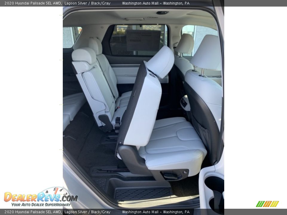 2020 Hyundai Palisade SEL AWD Lagoon Silver / Black/Gray Photo #29