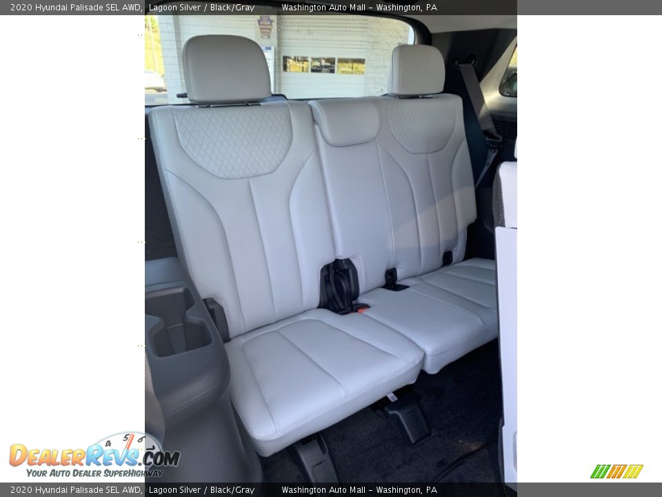 2020 Hyundai Palisade SEL AWD Lagoon Silver / Black/Gray Photo #30