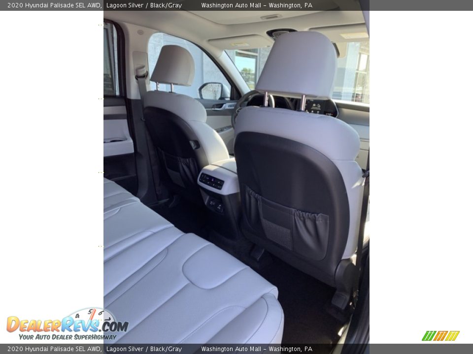 2020 Hyundai Palisade SEL AWD Lagoon Silver / Black/Gray Photo #31