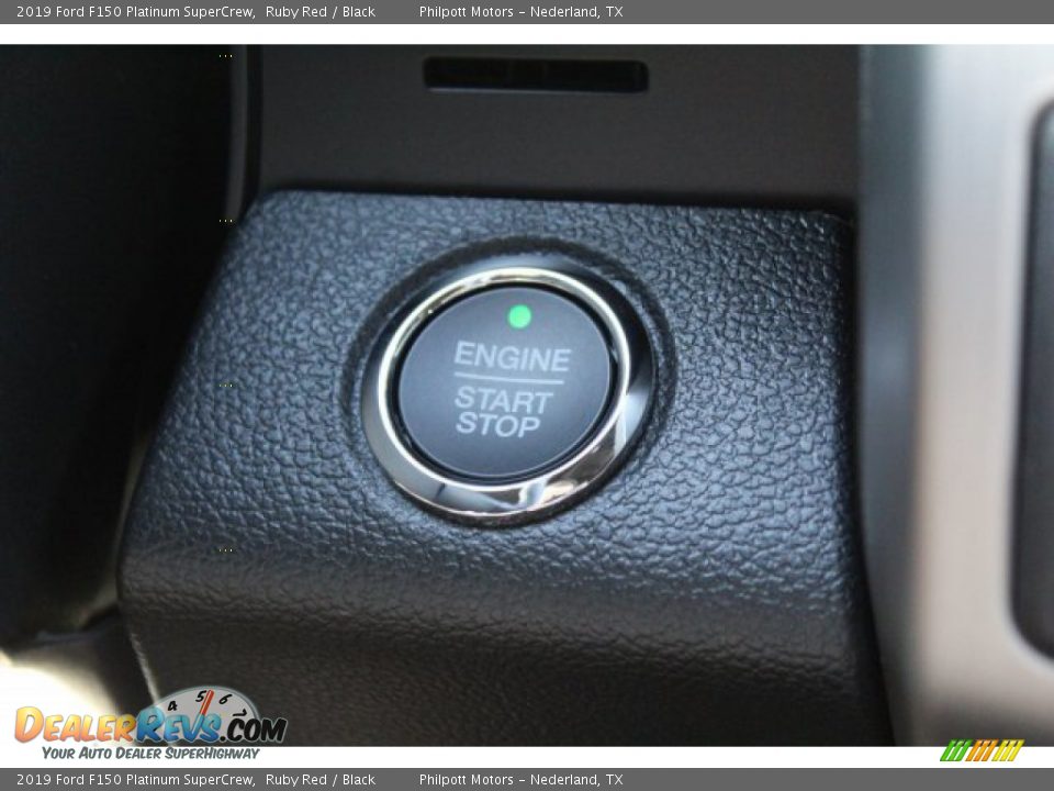 2019 Ford F150 Platinum SuperCrew Ruby Red / Black Photo #18