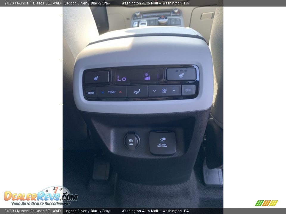 2020 Hyundai Palisade SEL AWD Lagoon Silver / Black/Gray Photo #32