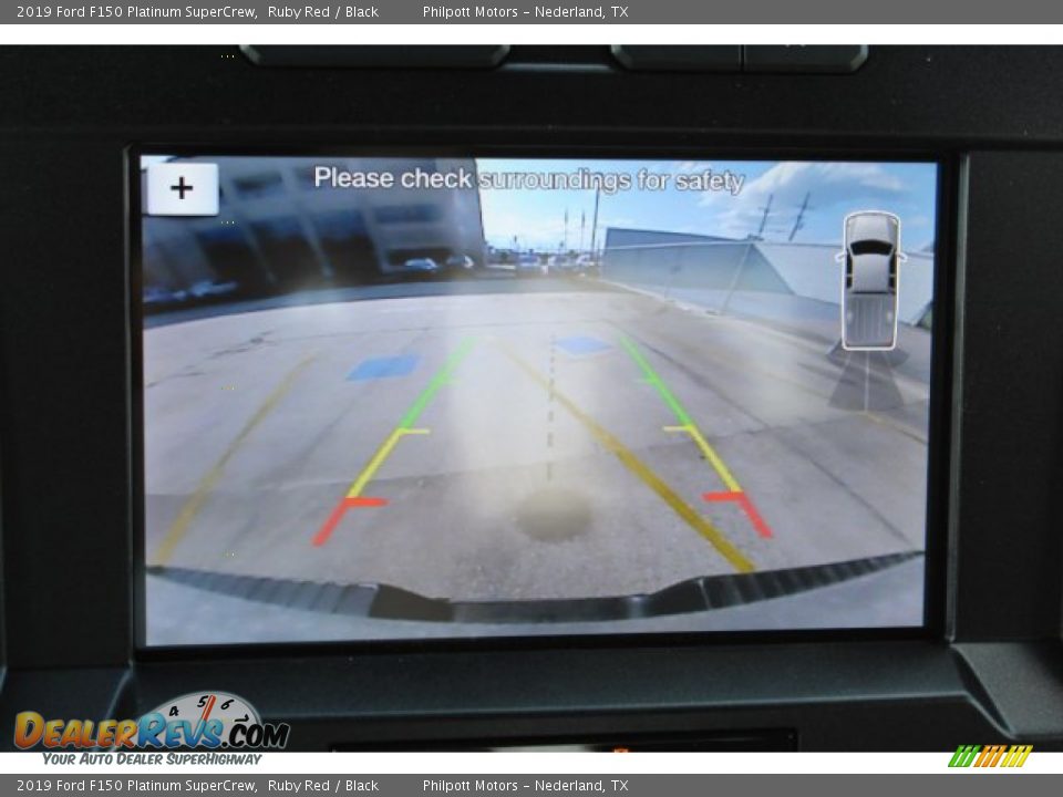 2019 Ford F150 Platinum SuperCrew Ruby Red / Black Photo #19
