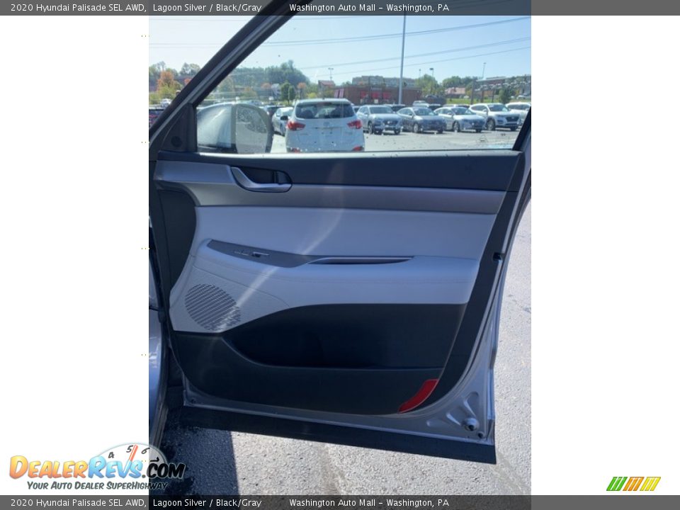 2020 Hyundai Palisade SEL AWD Lagoon Silver / Black/Gray Photo #33