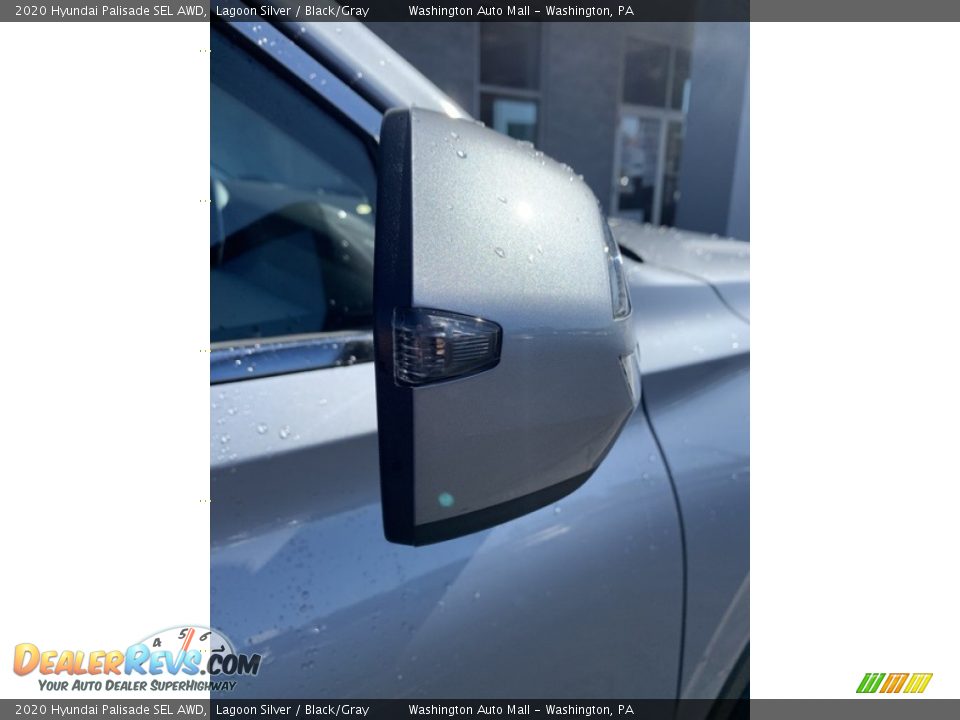 2020 Hyundai Palisade SEL AWD Lagoon Silver / Black/Gray Photo #36