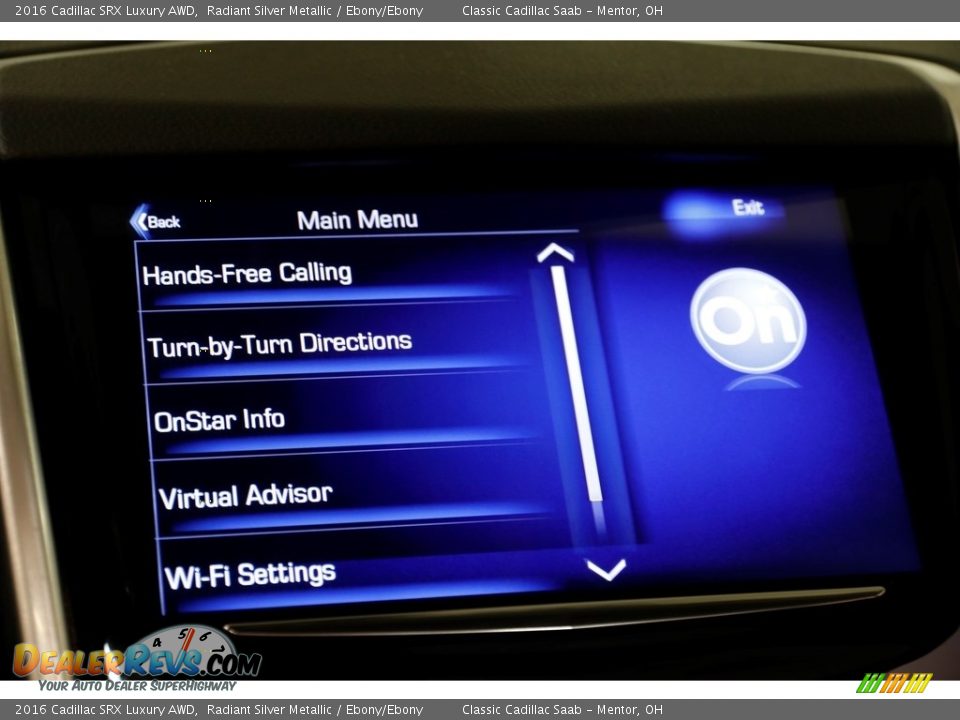 2016 Cadillac SRX Luxury AWD Radiant Silver Metallic / Ebony/Ebony Photo #13