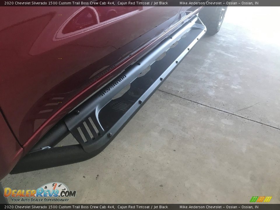 2020 Chevrolet Silverado 1500 Custom Trail Boss Crew Cab 4x4 Cajun Red Tintcoat / Jet Black Photo #9