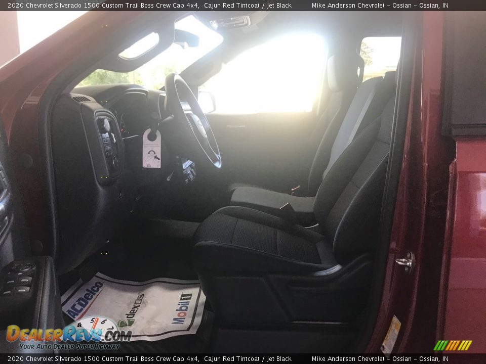 2020 Chevrolet Silverado 1500 Custom Trail Boss Crew Cab 4x4 Cajun Red Tintcoat / Jet Black Photo #10