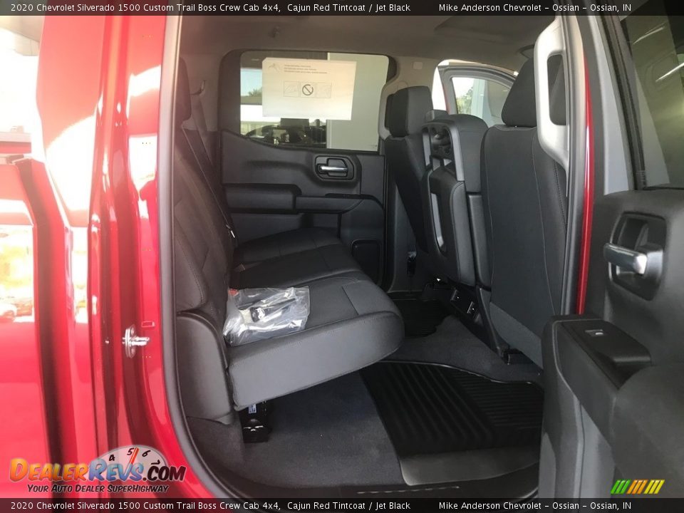 2020 Chevrolet Silverado 1500 Custom Trail Boss Crew Cab 4x4 Cajun Red Tintcoat / Jet Black Photo #13