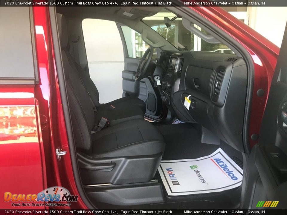 2020 Chevrolet Silverado 1500 Custom Trail Boss Crew Cab 4x4 Cajun Red Tintcoat / Jet Black Photo #14
