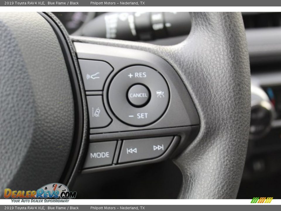 2019 Toyota RAV4 XLE Blue Flame / Black Photo #12